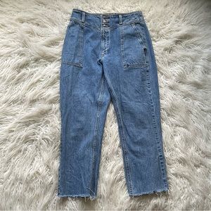 Abercrombie Raw Hem‎ Mom Jeans